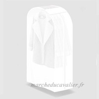 à la poussière Housse de vêtement Sac de vêtement Robe givré portant pour sac Housse de protection (60*30*120 cm  Lot de 2) - B073VQ8L4Z